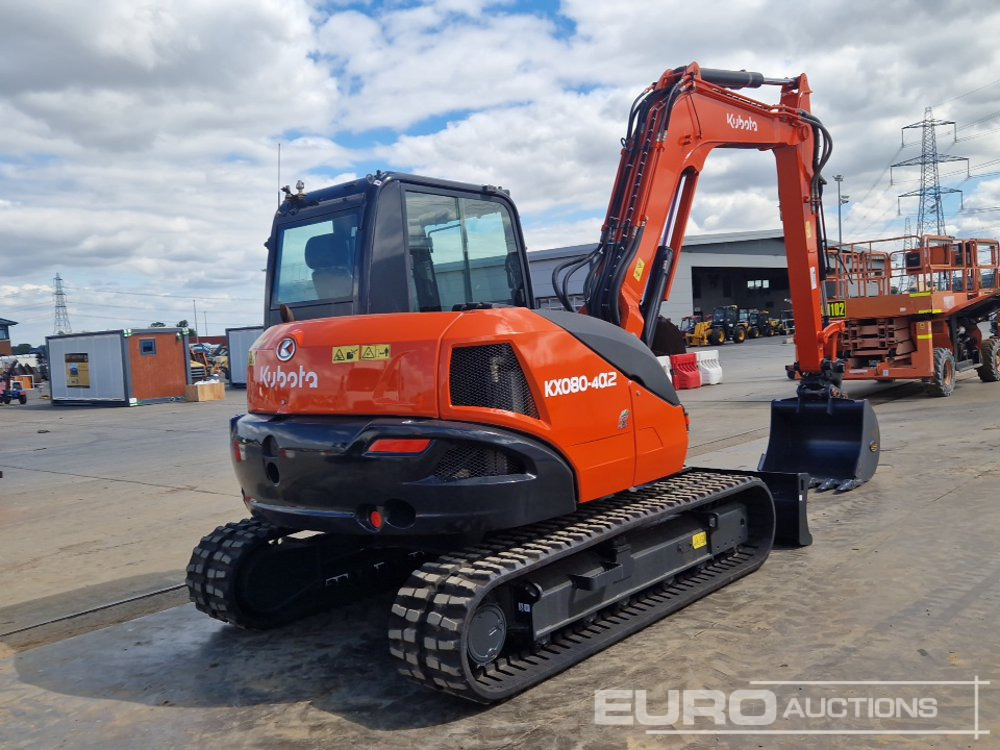 2018 Kubota KX080-4A - Mini rýpadlo: obrázek 5 2018 Kubota KX080-4A - Mini rýpadlo: obrázek 5