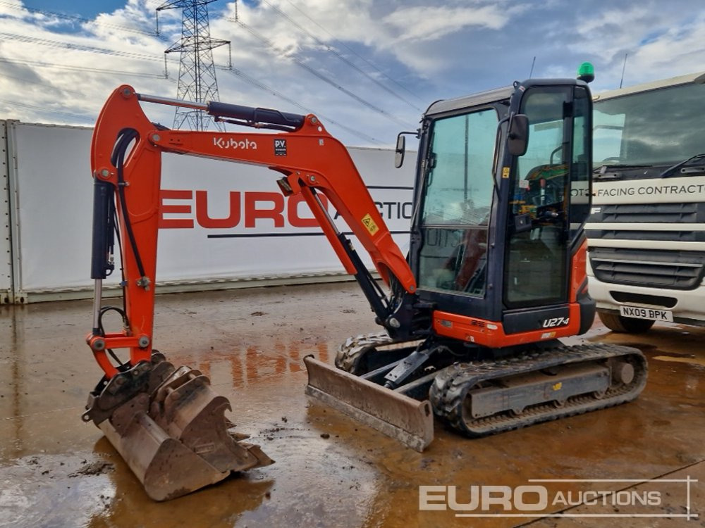 2018 Kubota U27-4 - Mini rýpadlo: obrázek 1 2018 Kubota U27-4 - Mini rýpadlo: obrázek 1