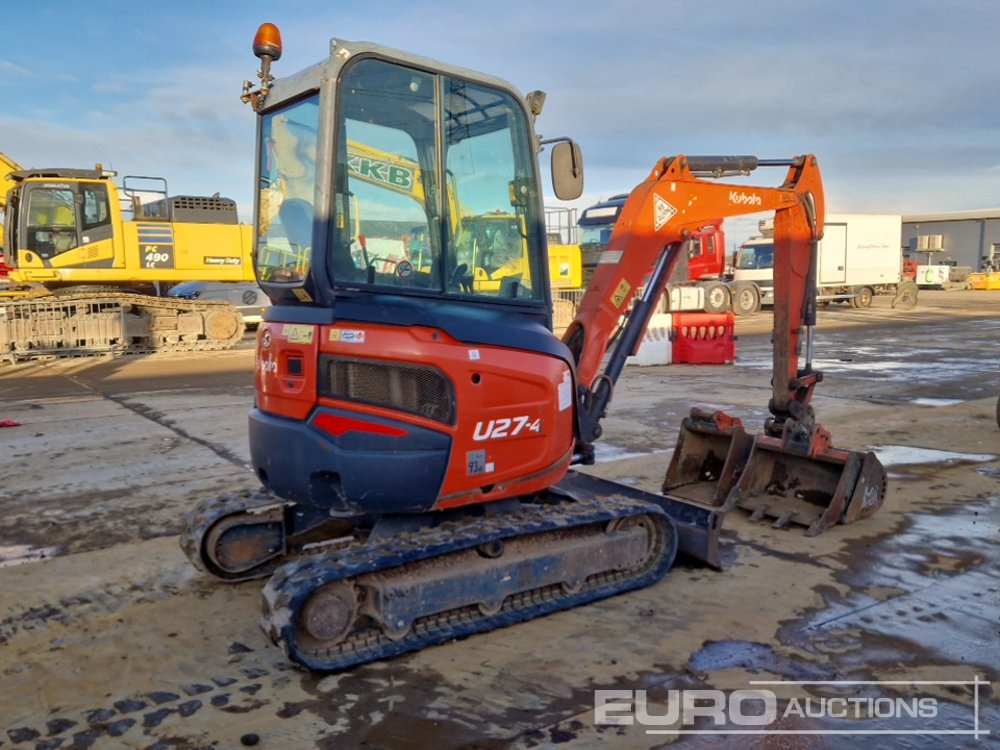 2018 Kubota U27-4 - Mini rýpadlo: obrázek 5 2018 Kubota U27-4 - Mini rýpadlo: obrázek 5
