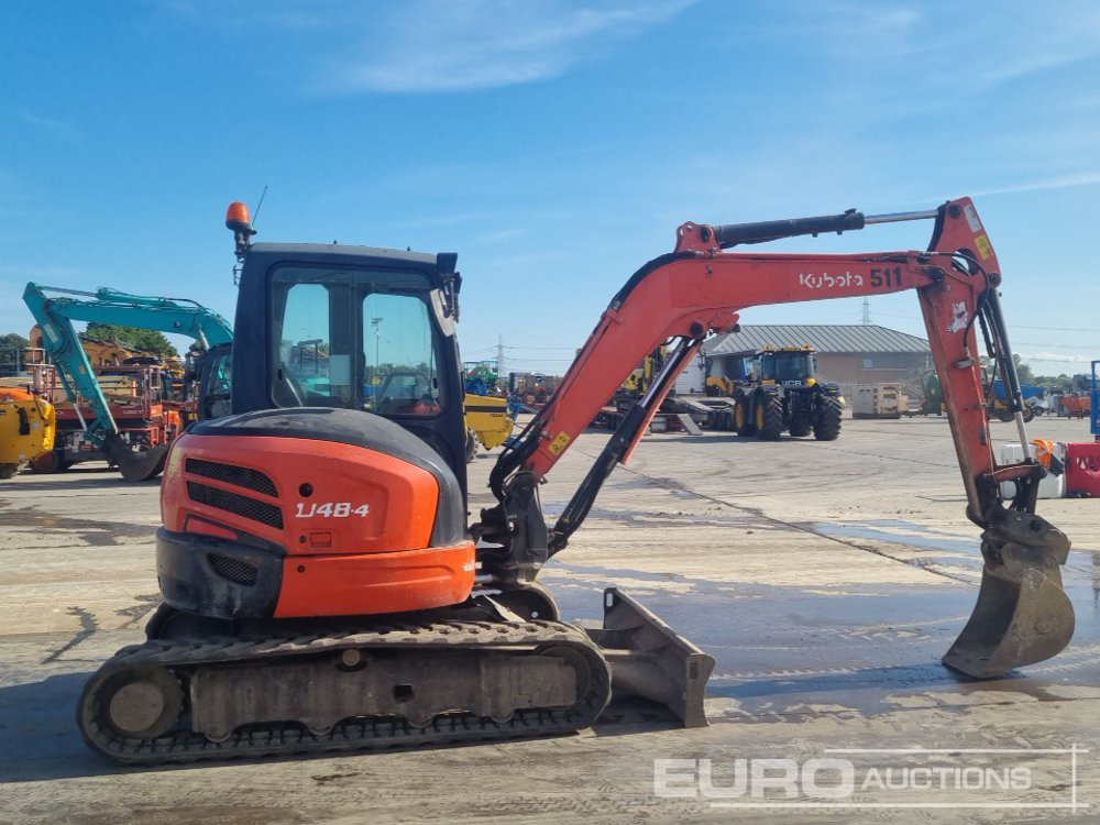 Mini rýpadlo 2018 Kubota U48-4: obrázek 6