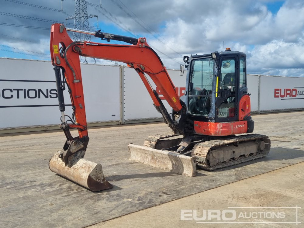 2018 Kubota U55-4 - Mini rýpadlo: obrázek 1 2018 Kubota U55-4 - Mini rýpadlo: obrázek 1