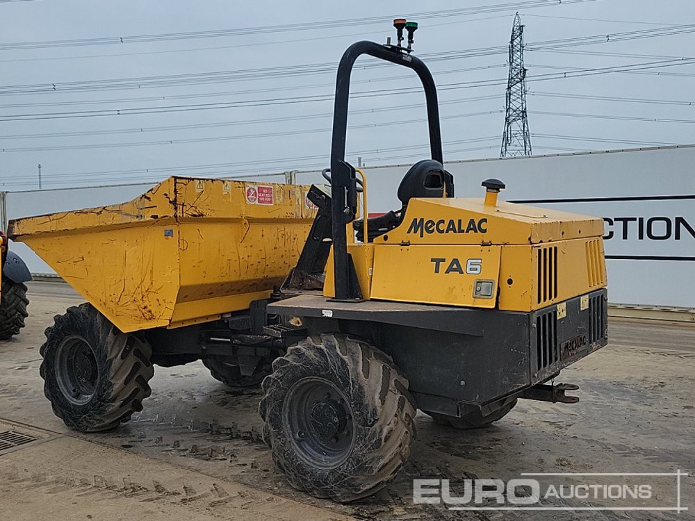 2018 Mecalac TA6 - Mini-sklápěčka: obrázek 3 2018 Mecalac TA6 - Mini-sklápěčka: obrázek 3