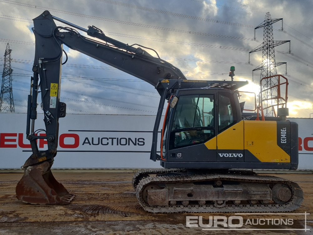 2018 Volvo EC140EL - Pásové rýpadlo: obrázek 2 2018 Volvo EC140EL - Pásové rýpadlo: obrázek 2