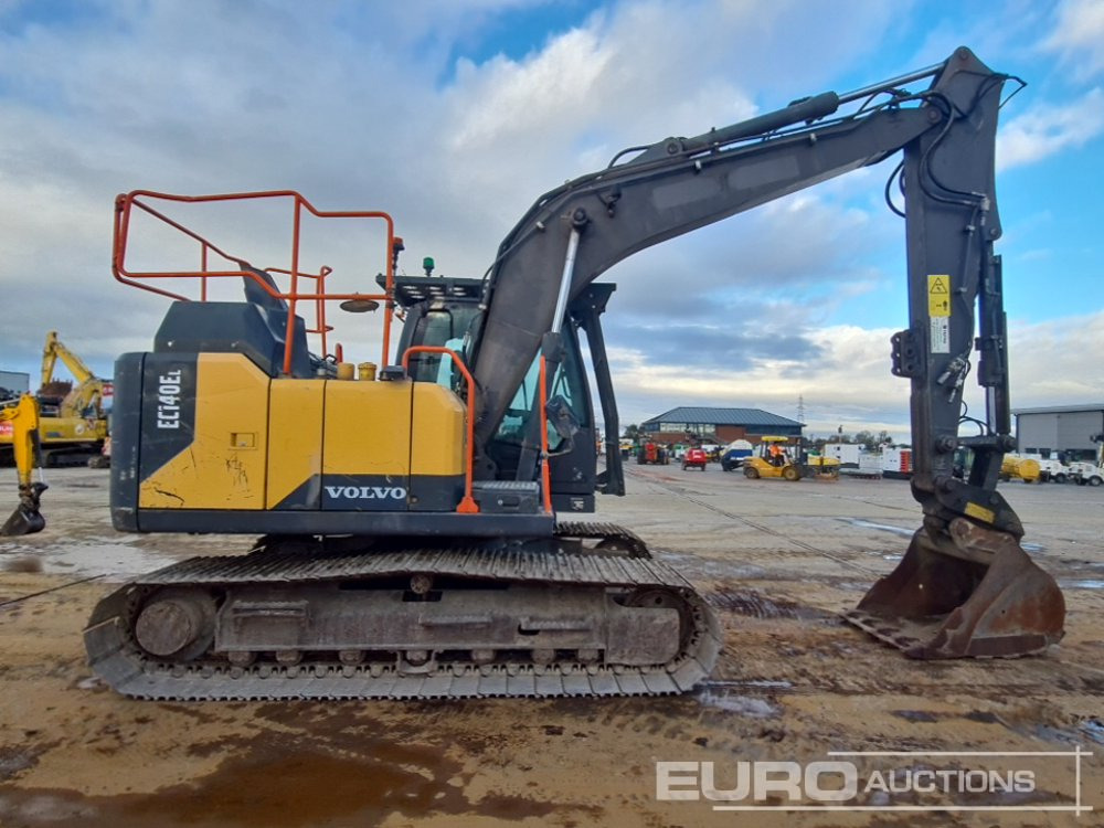 Pásové rýpadlo 2018 Volvo EC140EL: obrázek 6