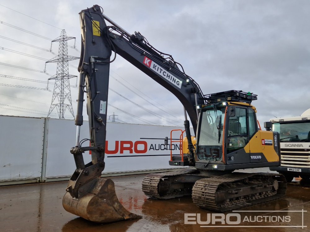 2018 Volvo EC140EL - Pásové rýpadlo: obrázek 1 2018 Volvo EC140EL - Pásové rýpadlo: obrázek 1