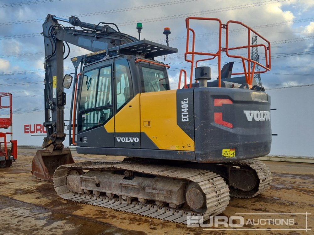 2018 Volvo EC140EL - Pásové rýpadlo: obrázek 3 2018 Volvo EC140EL - Pásové rýpadlo: obrázek 3