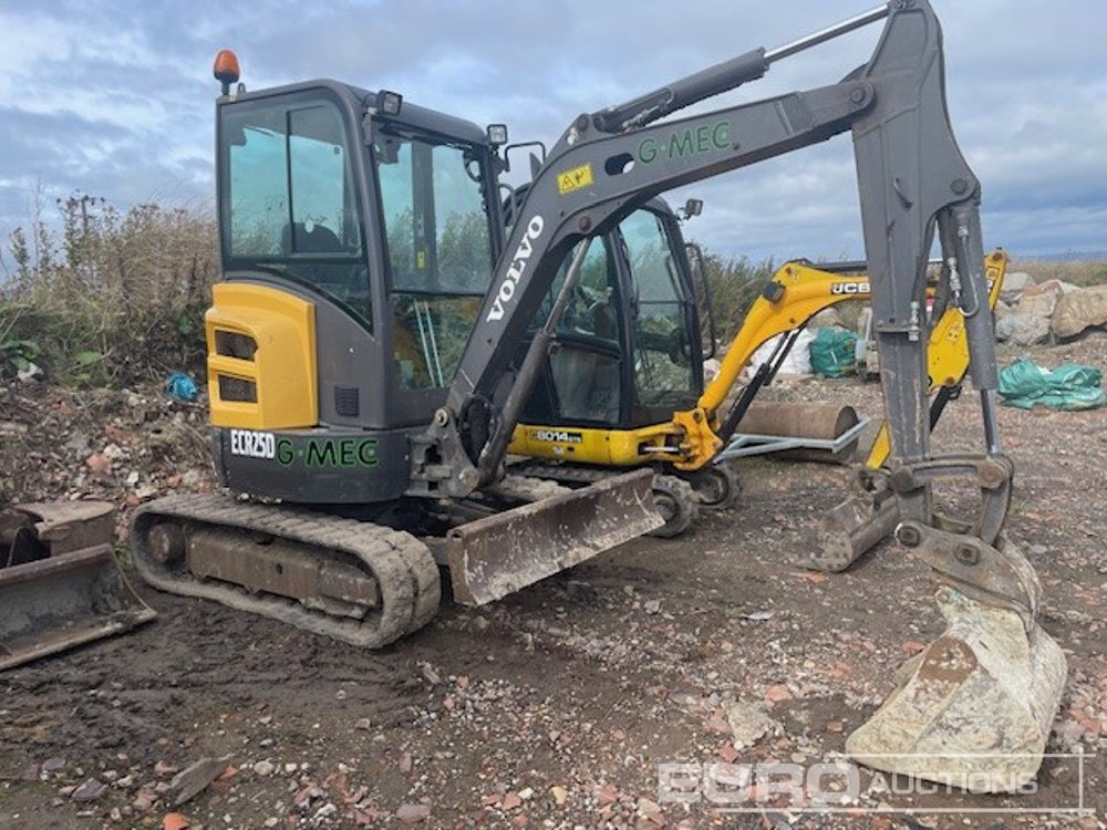2018 Volvo ECR25D - Mini rýpadlo: obrázek 1 2018 Volvo ECR25D - Mini rýpadlo: obrázek 1