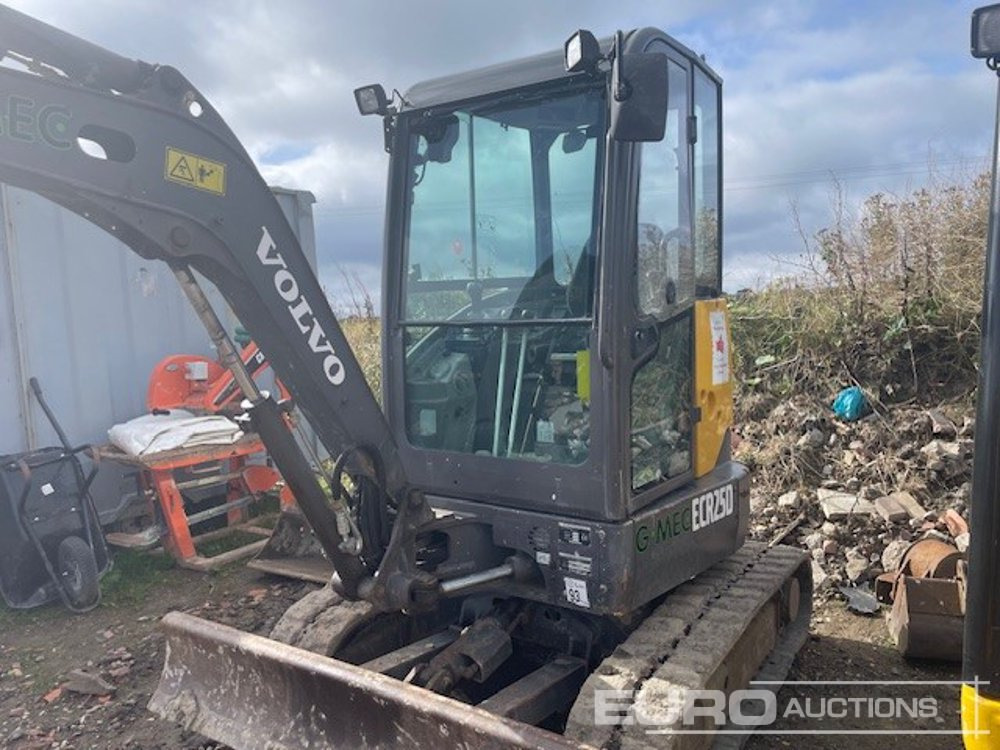 2018 Volvo ECR25D - Mini rýpadlo: obrázek 3 2018 Volvo ECR25D - Mini rýpadlo: obrázek 3