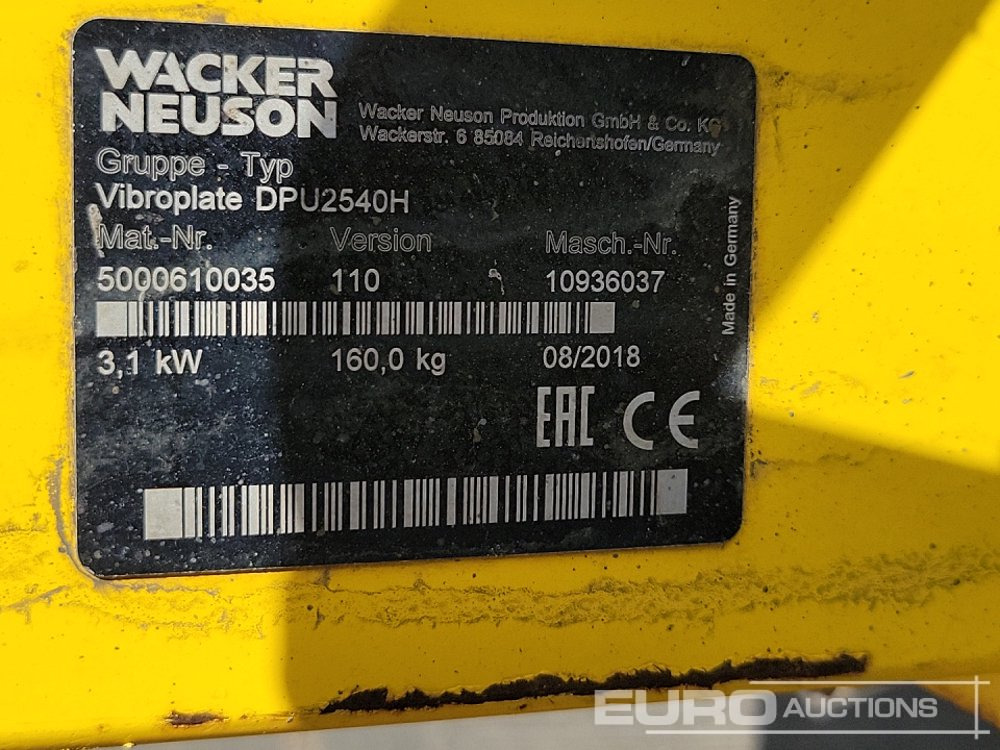 Technika pro ukládaní asfaltu 2018 Wacker Neuson DPU2540H: obrázek 15