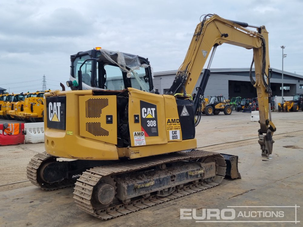 2019 CAT 308CR - Mini rýpadlo: obrázek 5 2019 CAT 308CR - Mini rýpadlo: obrázek 5