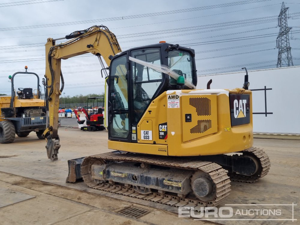 2019 CAT 308CR - Mini rýpadlo: obrázek 3 2019 CAT 308CR - Mini rýpadlo: obrázek 3