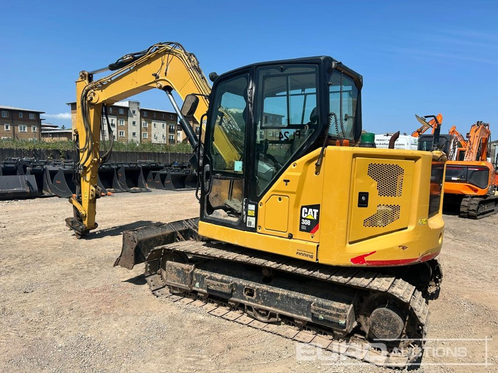 2019 CAT 308CR - Mini rýpadlo: obrázek 2 2019 CAT 308CR - Mini rýpadlo: obrázek 2