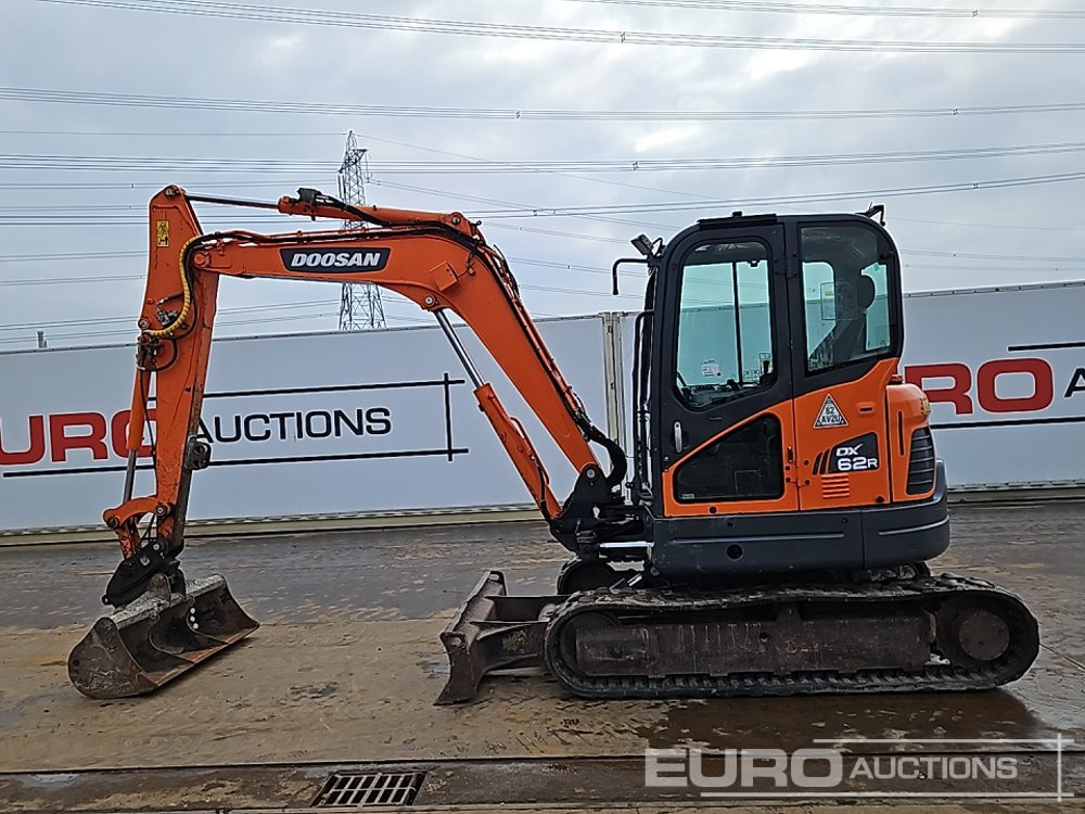 2019 Doosan DX62R-3 - Mini rýpadlo: obrázek 2 2019 Doosan DX62R-3 - Mini rýpadlo: obrázek 2