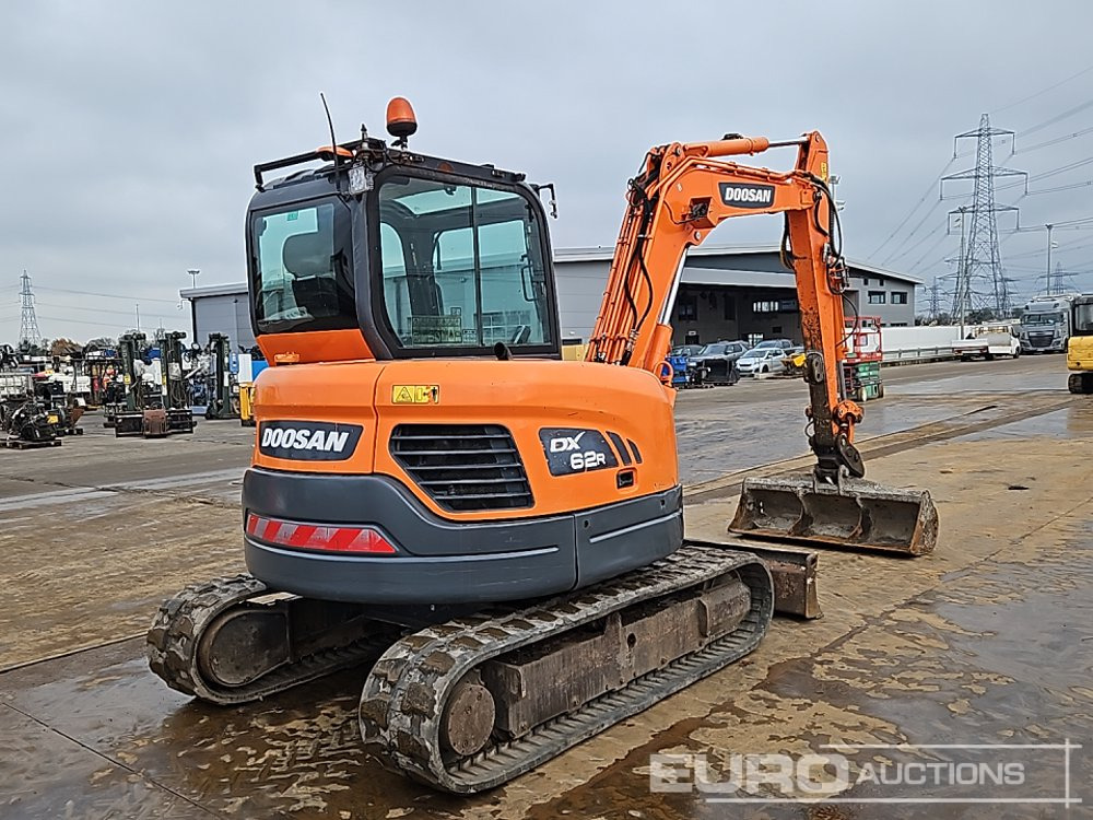 2019 Doosan DX62R-3 - Mini rýpadlo: obrázek 5 2019 Doosan DX62R-3 - Mini rýpadlo: obrázek 5