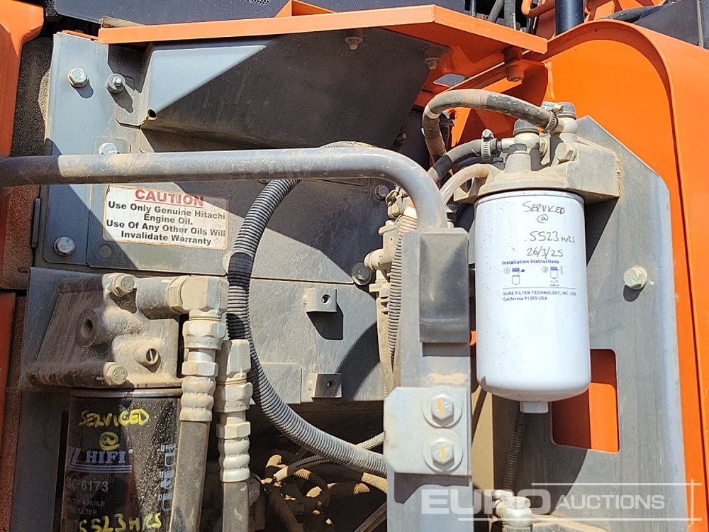 Pásové rýpadlo 2019 Hitachi ZX135US-6: obrázek 44