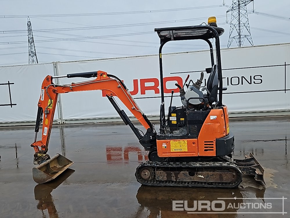 2019 Hitachi ZX19U-5A YR - Mini rýpadlo: obrázek 2 2019 Hitachi ZX19U-5A YR - Mini rýpadlo: obrázek 2