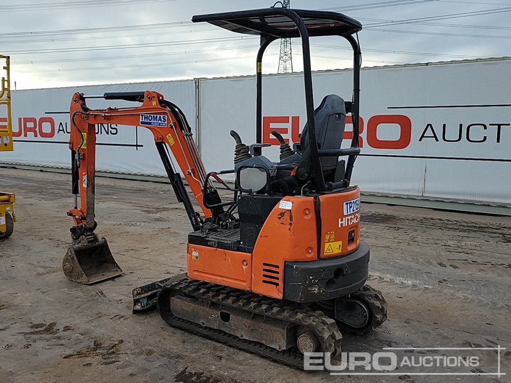 2019 Hitachi ZX19U-5A YR - Mini rýpadlo: obrázek 3 2019 Hitachi ZX19U-5A YR - Mini rýpadlo: obrázek 3