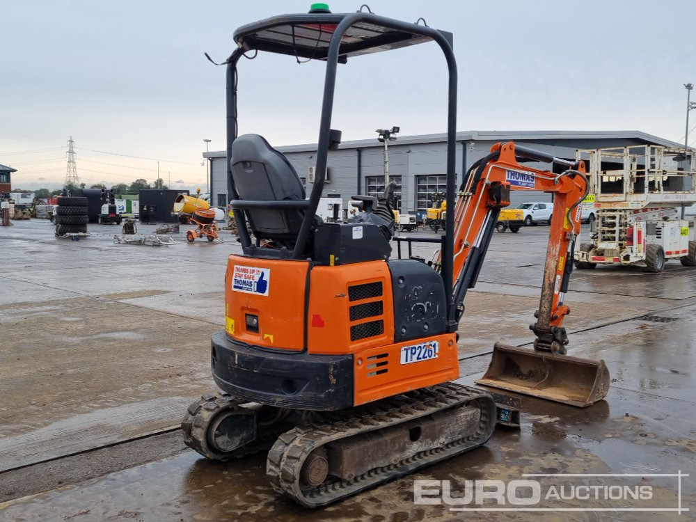 2019 Hitachi ZX19U-5A YR - Mini rýpadlo: obrázek 5 2019 Hitachi ZX19U-5A YR - Mini rýpadlo: obrázek 5