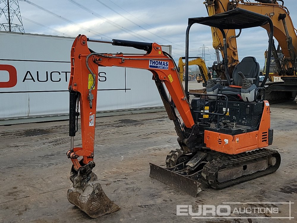 2019 Hitachi ZX19U-5A YR - Mini rýpadlo: obrázek 1 2019 Hitachi ZX19U-5A YR - Mini rýpadlo: obrázek 1