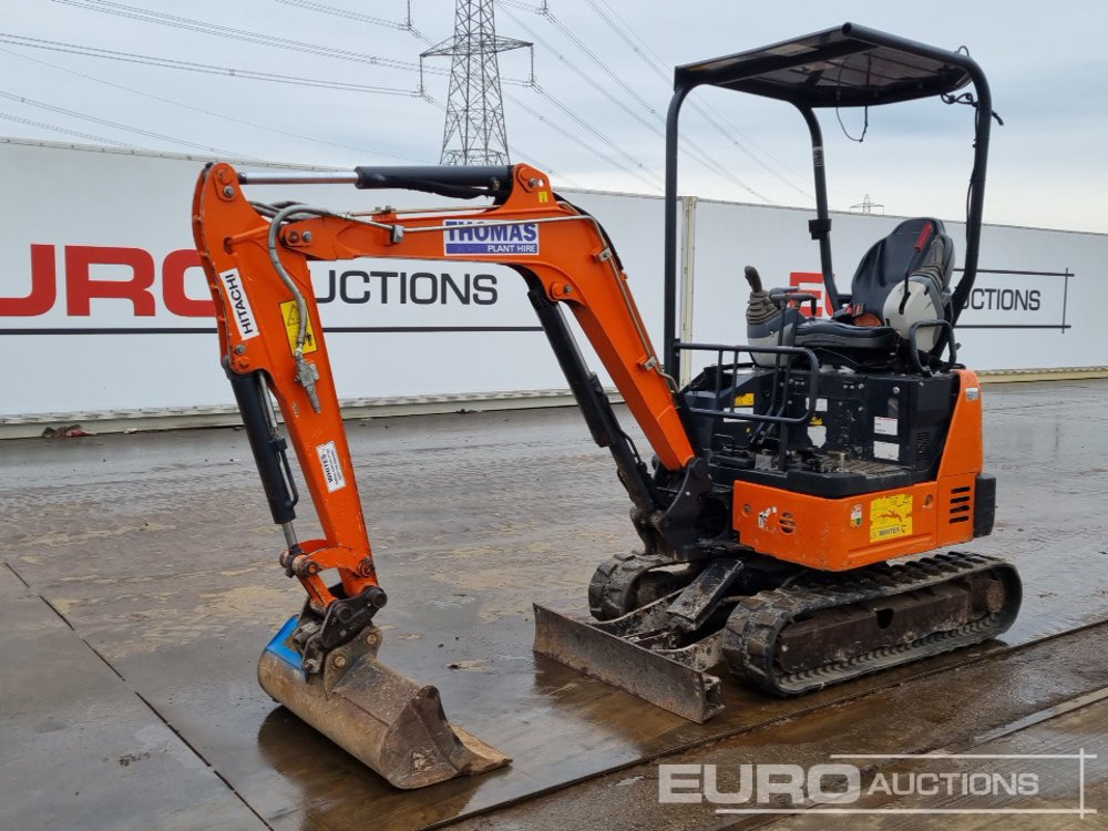 2019 Hitachi ZX19U-5A YR - Mini rýpadlo: obrázek 1 2019 Hitachi ZX19U-5A YR - Mini rýpadlo: obrázek 1