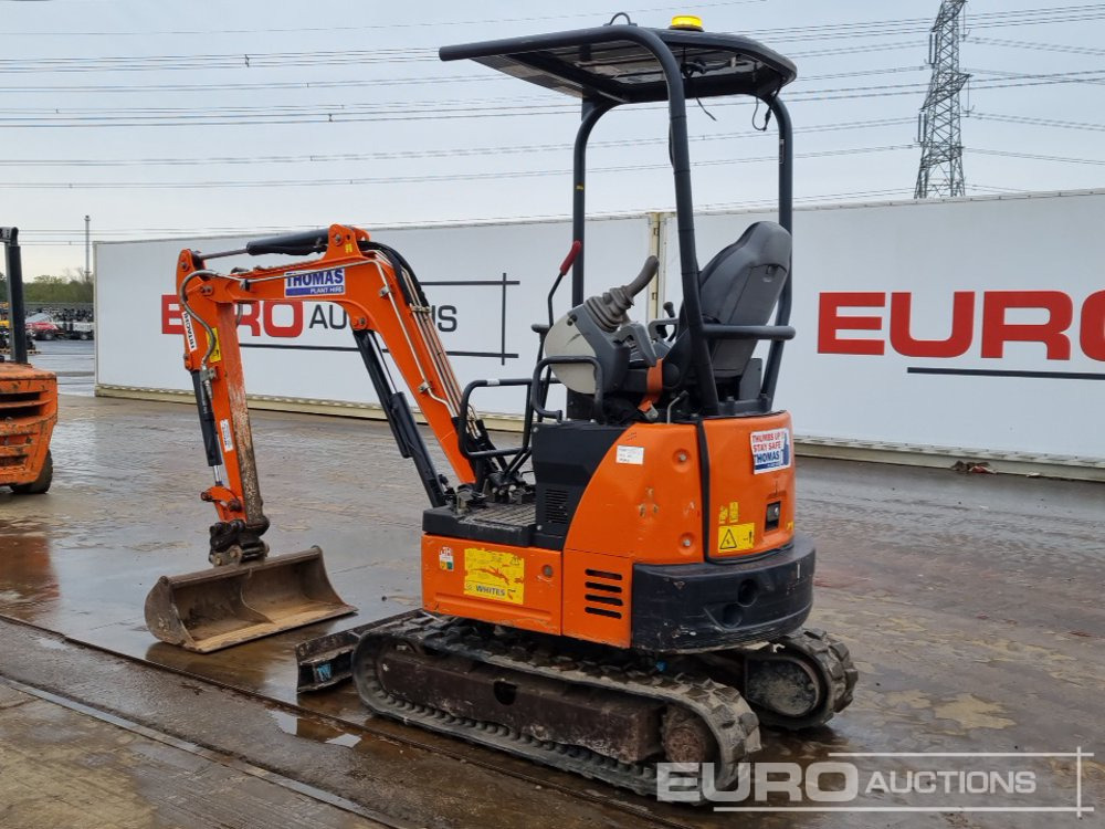 2019 Hitachi ZX19U-5A YR - Mini rýpadlo: obrázek 3 2019 Hitachi ZX19U-5A YR - Mini rýpadlo: obrázek 3