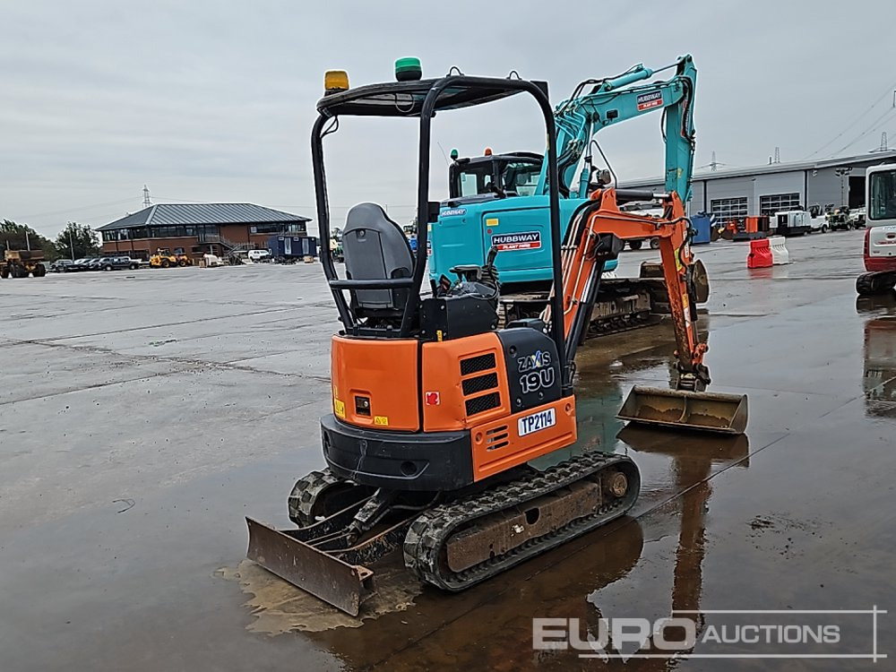 2019 Hitachi ZX19U-5A YR - Mini rýpadlo: obrázek 5 2019 Hitachi ZX19U-5A YR - Mini rýpadlo: obrázek 5