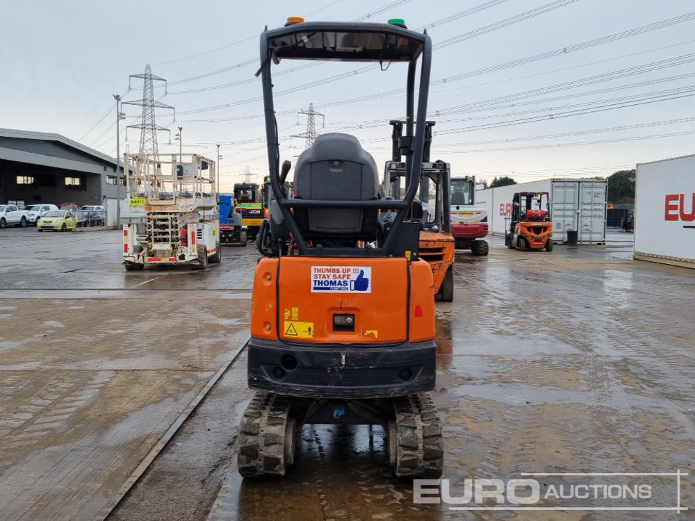 2019 Hitachi ZX19U-5A YR - Mini rýpadlo: obrázek 4 2019 Hitachi ZX19U-5A YR - Mini rýpadlo: obrázek 4