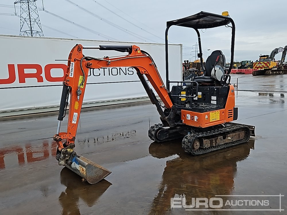 2019 Hitachi ZX19U-5A YR - Mini rýpadlo: obrázek 1 2019 Hitachi ZX19U-5A YR - Mini rýpadlo: obrázek 1