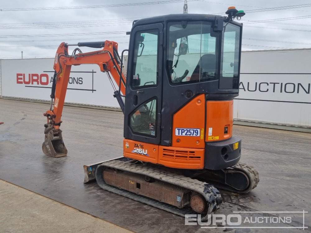 2019 Hitachi ZX26U-6 CR - Mini rýpadlo: obrázek 3 2019 Hitachi ZX26U-6 CR - Mini rýpadlo: obrázek 3