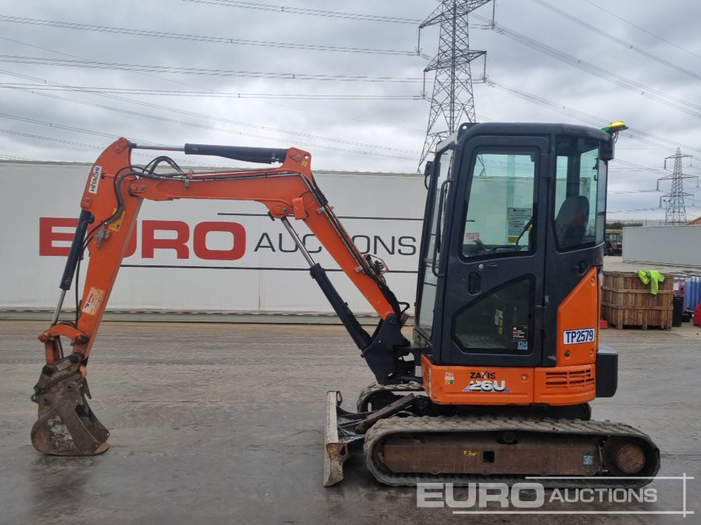 2019 Hitachi ZX26U-6 CR - Mini rýpadlo: obrázek 2 2019 Hitachi ZX26U-6 CR - Mini rýpadlo: obrázek 2