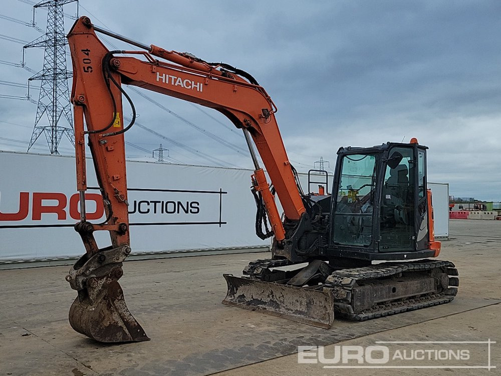 2019 Hitachi ZX85USB-5A - Mini rýpadlo: obrázek 1 2019 Hitachi ZX85USB-5A - Mini rýpadlo: obrázek 1