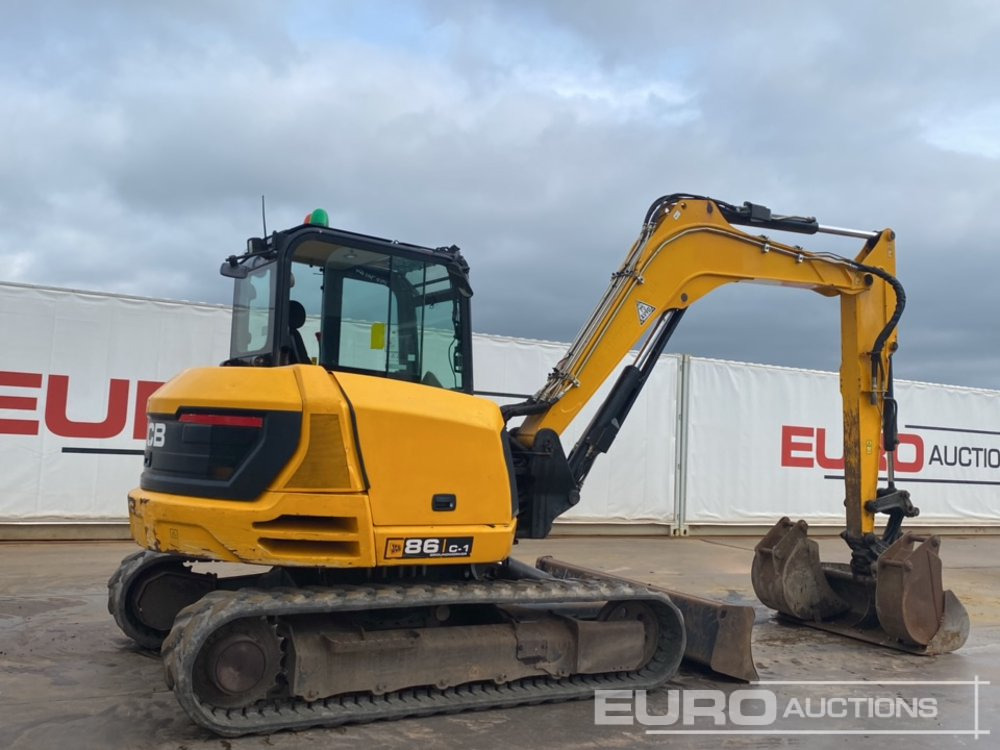 2019 JCB 86C-1 - Mini rýpadlo: obrázek 5 2019 JCB 86C-1 - Mini rýpadlo: obrázek 5