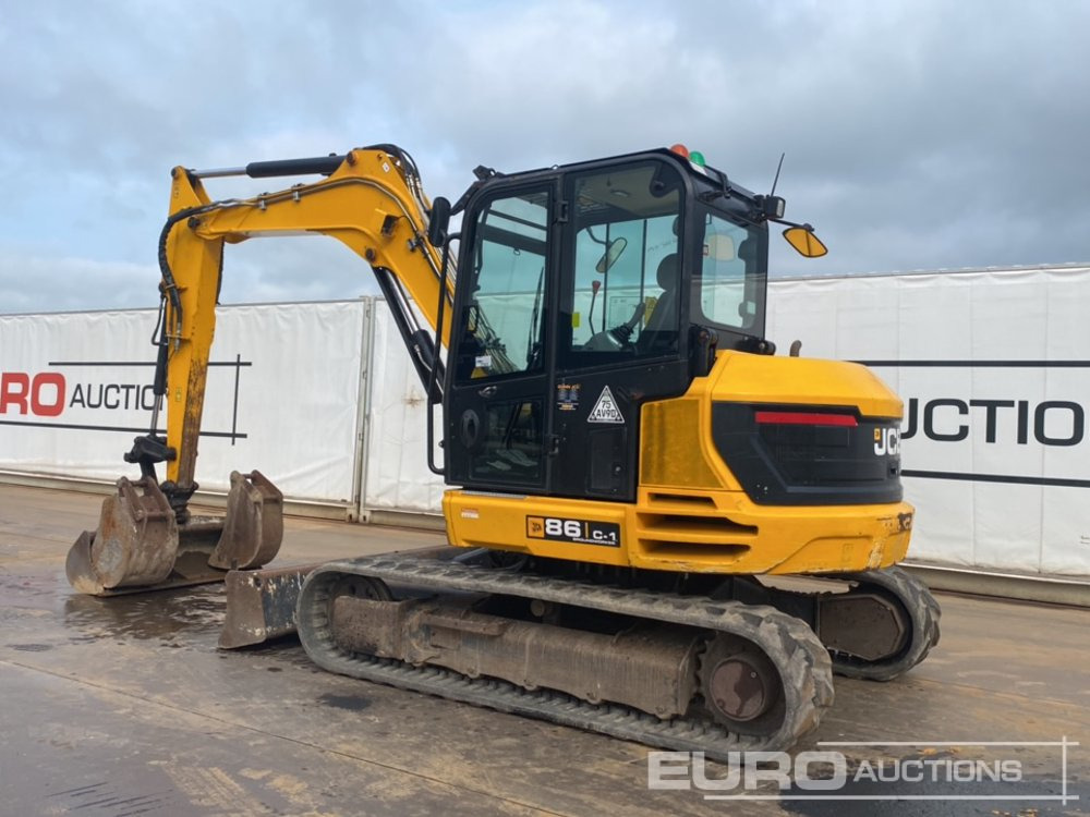 2019 JCB 86C-1 - Mini rýpadlo: obrázek 3 2019 JCB 86C-1 - Mini rýpadlo: obrázek 3