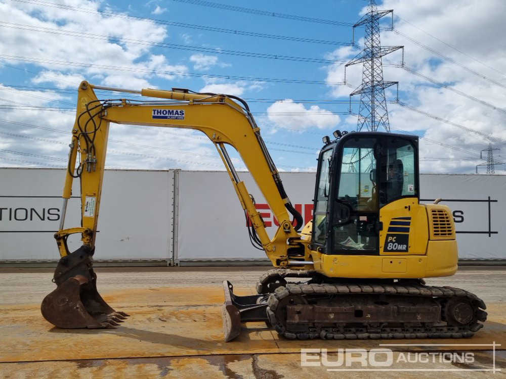 2019 Komatsu PC80MR-5 - Mini rýpadlo: obrázek 2 2019 Komatsu PC80MR-5 - Mini rýpadlo: obrázek 2