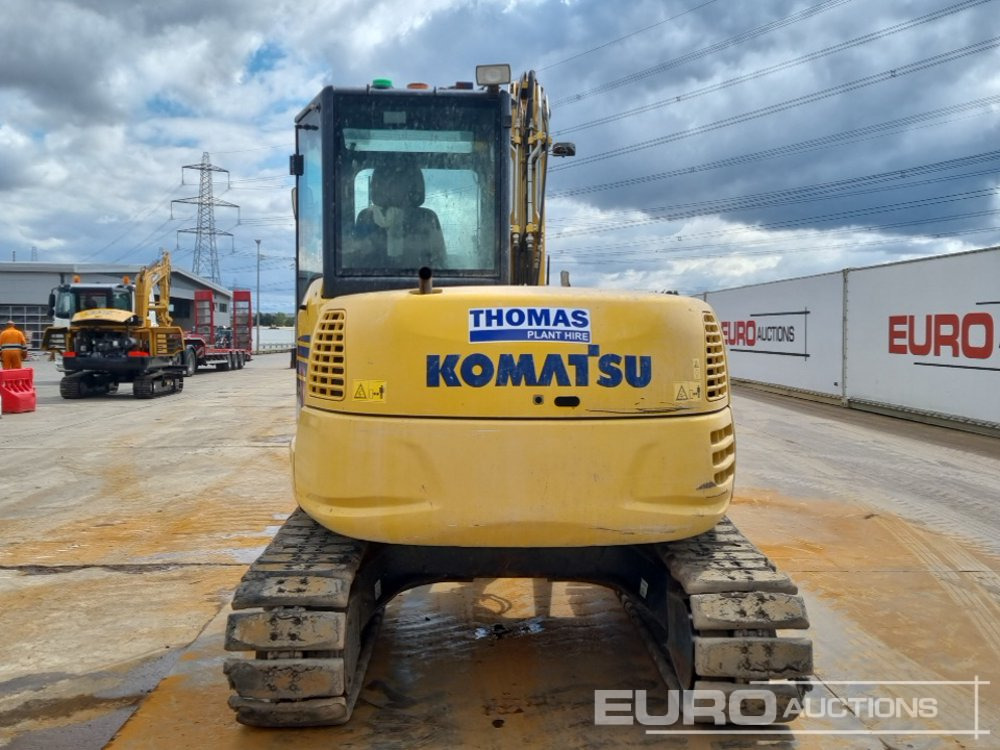 2019 Komatsu PC80MR-5 - Mini rýpadlo: obrázek 4 2019 Komatsu PC80MR-5 - Mini rýpadlo: obrázek 4