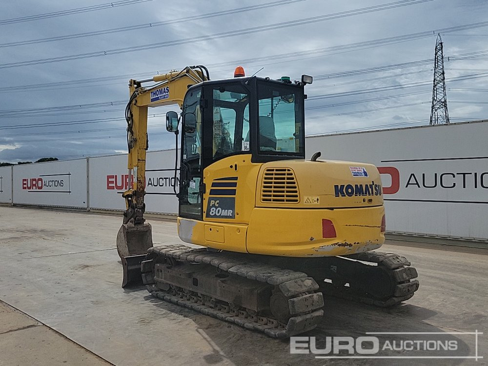 2019 Komatsu PC80MR-5 - Mini rýpadlo: obrázek 3 2019 Komatsu PC80MR-5 - Mini rýpadlo: obrázek 3