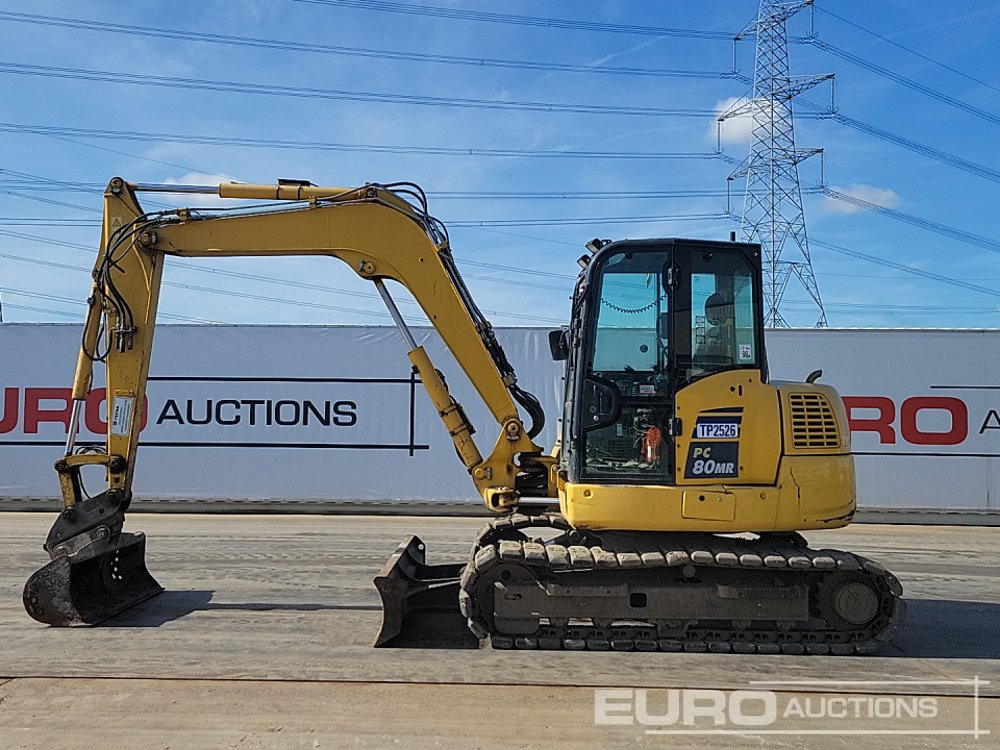 2019 Komatsu PC80MR-5 - Mini rýpadlo: obrázek 2 2019 Komatsu PC80MR-5 - Mini rýpadlo: obrázek 2