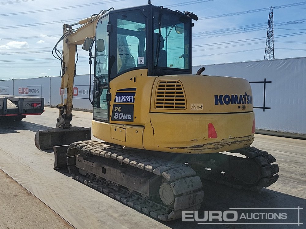 2019 Komatsu PC80MR-5 - Mini rýpadlo: obrázek 3 2019 Komatsu PC80MR-5 - Mini rýpadlo: obrázek 3
