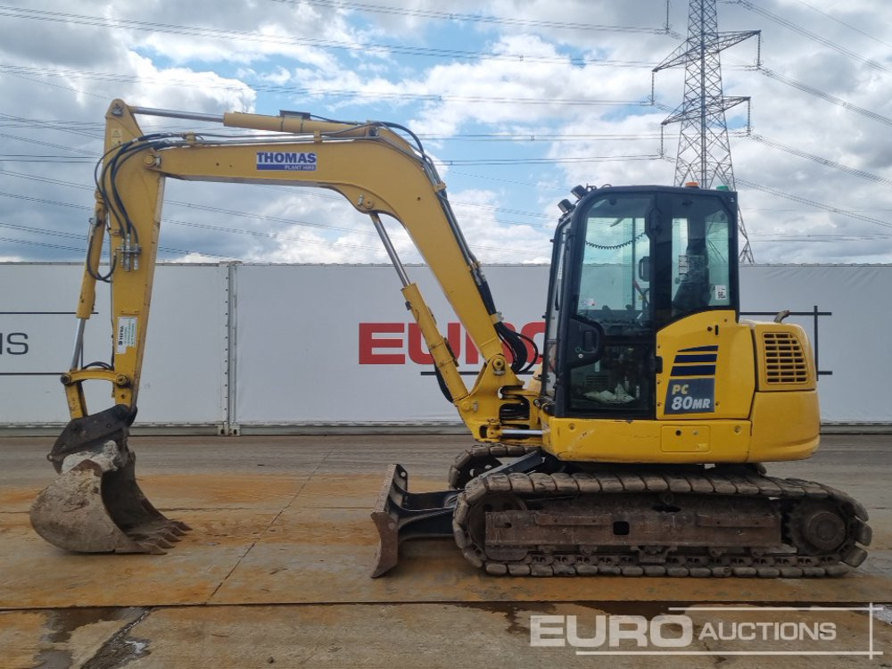 2019 Komatsu PC80MR-5 - Mini rýpadlo: obrázek 2 2019 Komatsu PC80MR-5 - Mini rýpadlo: obrázek 2