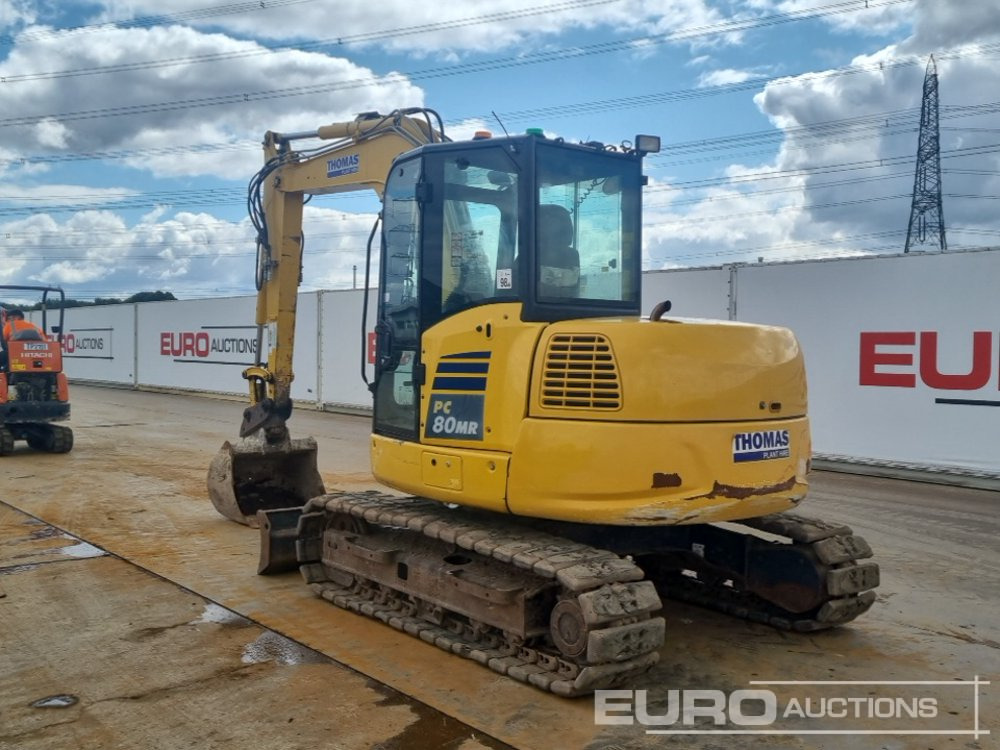 2019 Komatsu PC80MR-5 - Mini rýpadlo: obrázek 3 2019 Komatsu PC80MR-5 - Mini rýpadlo: obrázek 3