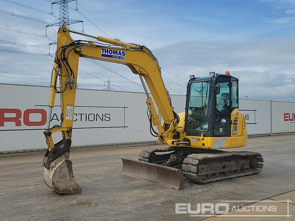 2019 Komatsu PC80MR-5 - Mini rýpadlo: obrázek 1 2019 Komatsu PC80MR-5 - Mini rýpadlo: obrázek 1