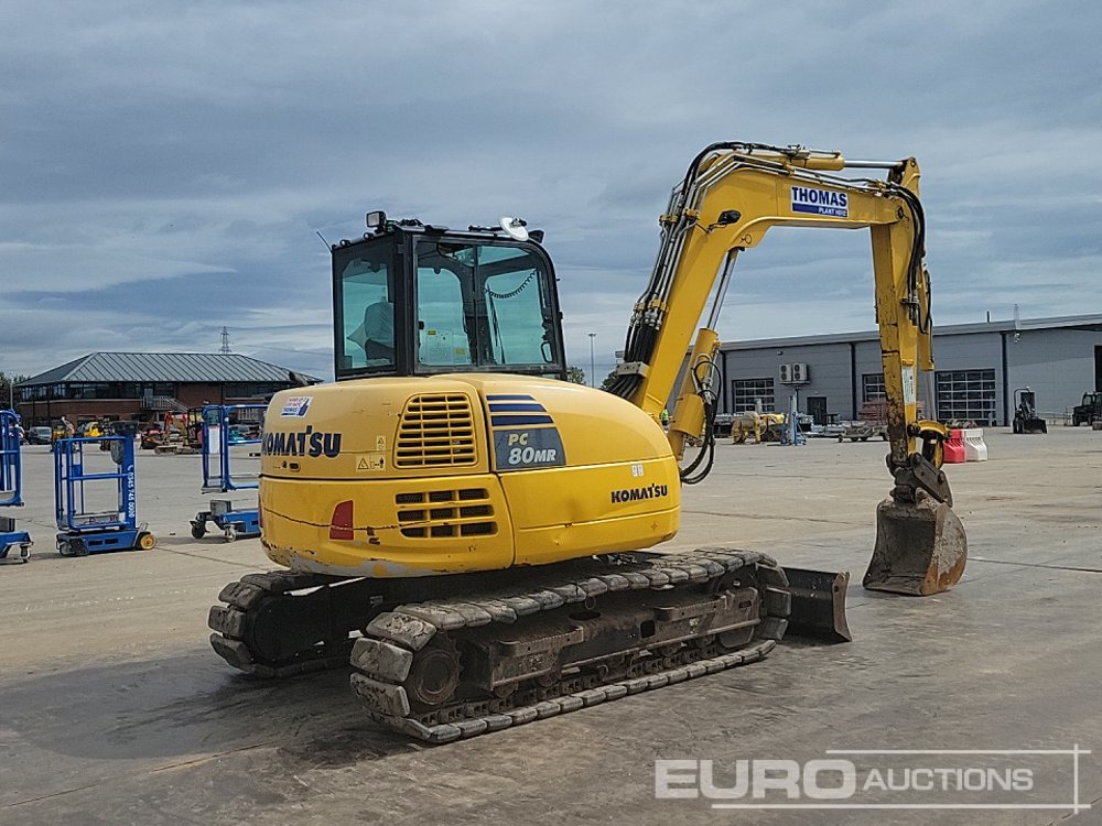 2019 Komatsu PC80MR-5 - Mini rýpadlo: obrázek 5 2019 Komatsu PC80MR-5 - Mini rýpadlo: obrázek 5