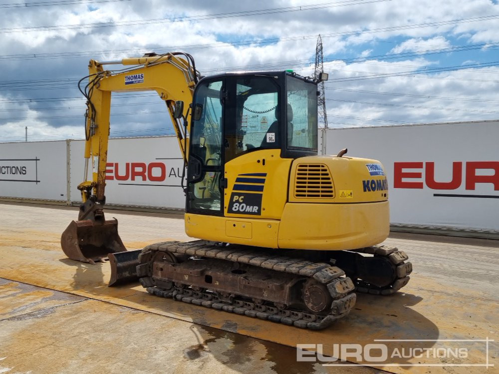 2019 Komatsu PC80MR-5 - Mini rýpadlo: obrázek 3 2019 Komatsu PC80MR-5 - Mini rýpadlo: obrázek 3