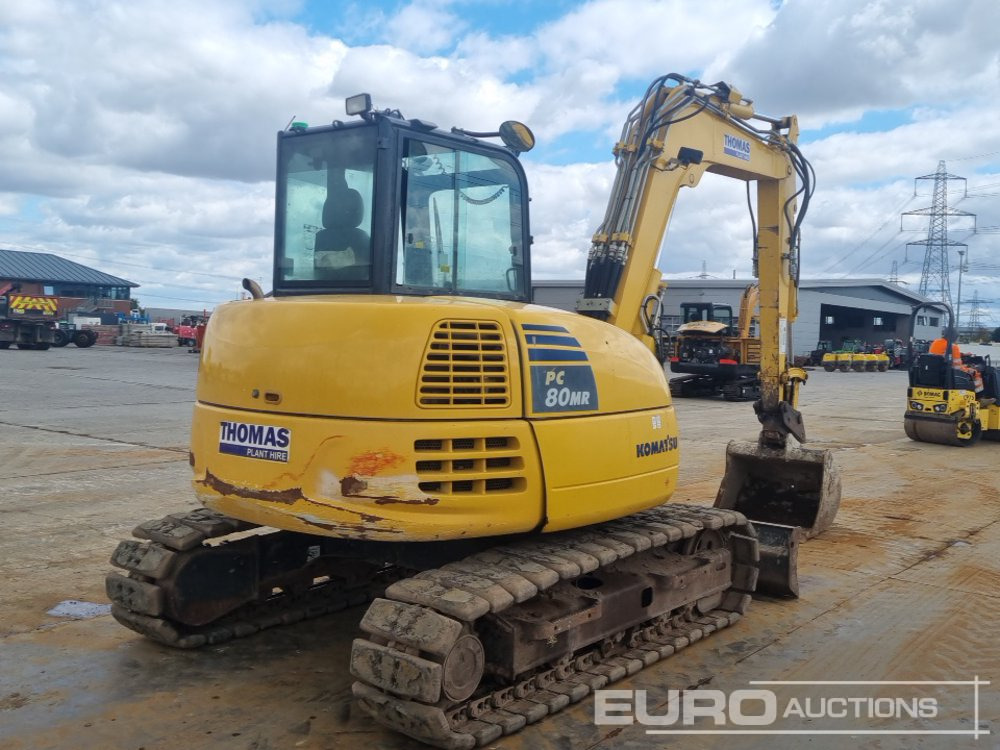 2019 Komatsu PC80MR-5 - Mini rýpadlo: obrázek 5 2019 Komatsu PC80MR-5 - Mini rýpadlo: obrázek 5