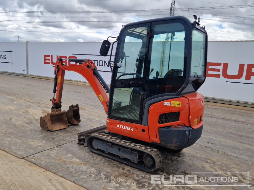 2019 Kubota KX016-4 - Mini rýpadlo: obrázek 3 2019 Kubota KX016-4 - Mini rýpadlo: obrázek 3