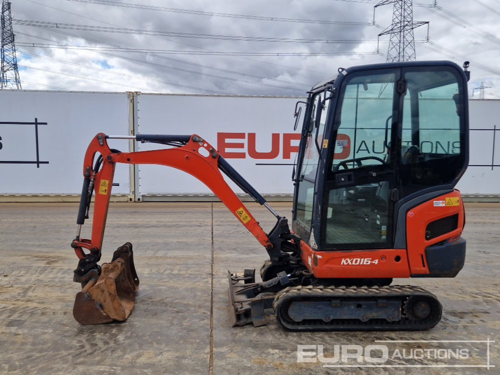 2019 Kubota KX016-4 - Mini rýpadlo: obrázek 2 2019 Kubota KX016-4 - Mini rýpadlo: obrázek 2