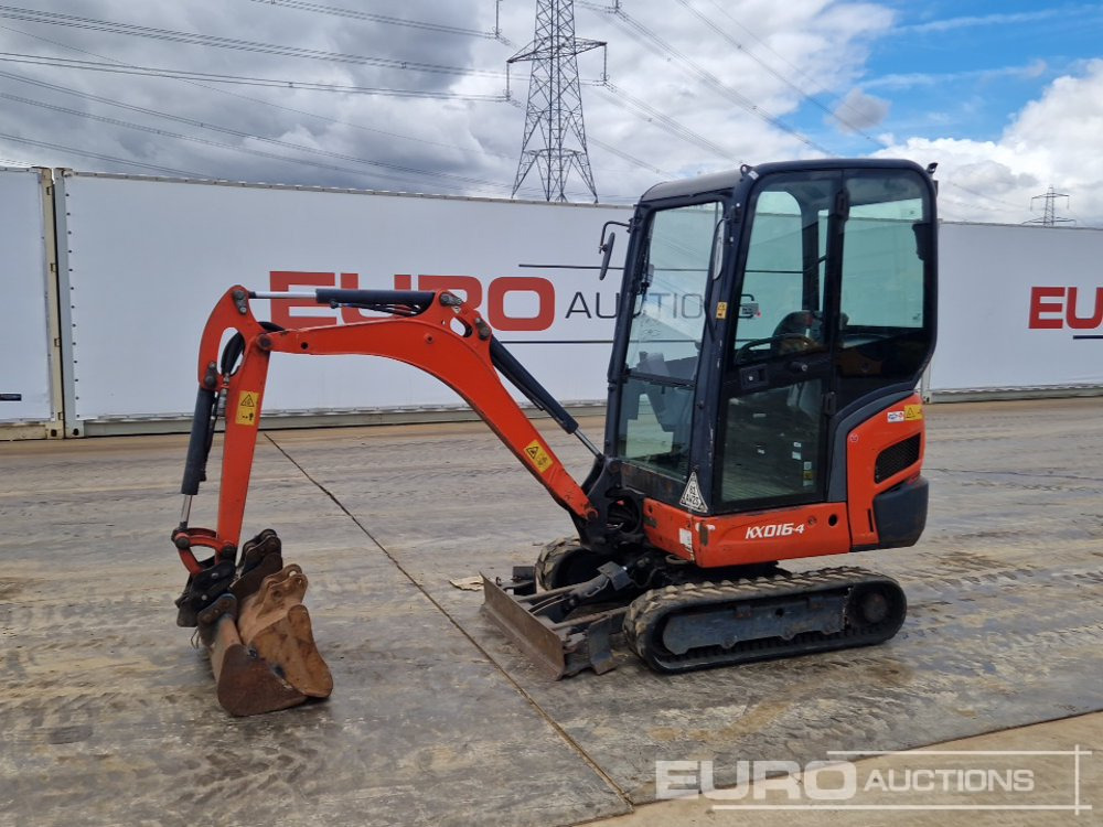 2019 Kubota KX016-4 - Mini rýpadlo: obrázek 1 2019 Kubota KX016-4 - Mini rýpadlo: obrázek 1
