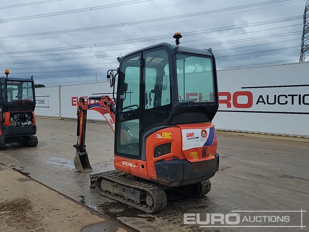 2019 Kubota KX016-4 - Mini rýpadlo: obrázek 3 2019 Kubota KX016-4 - Mini rýpadlo: obrázek 3