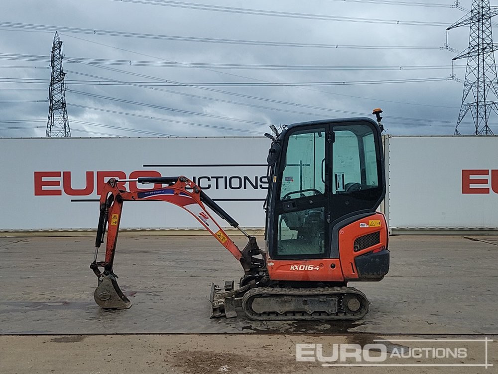 2019 Kubota KX016-4 - Mini rýpadlo: obrázek 2 2019 Kubota KX016-4 - Mini rýpadlo: obrázek 2