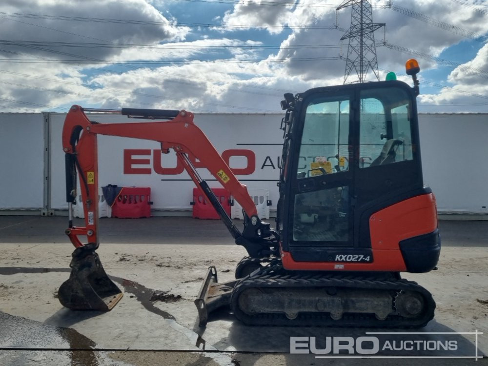 2019 Kubota KX027-4 - Mini rýpadlo: obrázek 2 2019 Kubota KX027-4 - Mini rýpadlo: obrázek 2